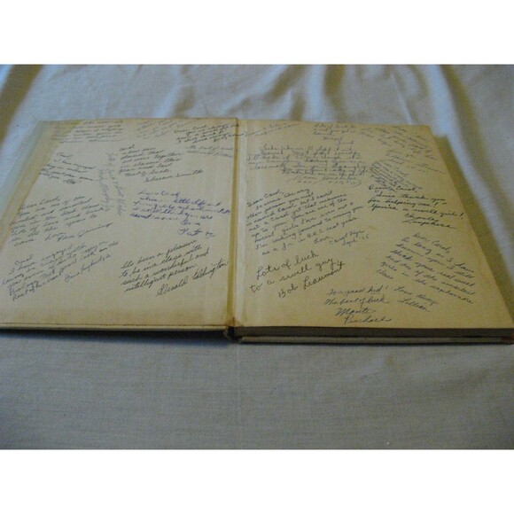 1955 Criterion Ardmore HS High Oklahoma School Yearbook HEAVILY SIGNED - Picture 3 of 4